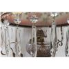 Image 8 : Victorian Hanging Parlor Coal Oil Lamp with Hand-Painted Shade