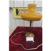 Image 1 : Art Deco Brass Lamp with Shade