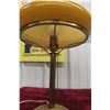 Image 4 : Art Deco Brass Lamp with Shade