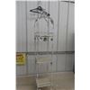 Image 1 : Wrought Iron Three-Tier Stand, 48" x 9" x 9"