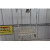 Image 5 : Wrought Iron Three-Tier Stand, 48" x 9" x 9"