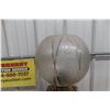 Image 3 : Victorian Red Ruby Gone with the Wind Style Lamp