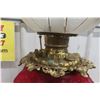 Image 4 : Victorian Red Ruby Gone with the Wind Style Lamp