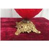 Image 6 : Victorian Red Ruby Gone with the Wind Style Lamp