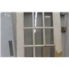 Image 3 : Painted Solid Fifteen-Pane Window Door, 32" x 79 1/2"
