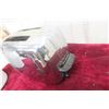 Image 7 : Household Antiques Including Scale, Enamel Pitcher, Hand-Crank Egg Beater, and Vintage Toaster
