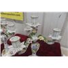Image 6 : Pair of Dresden Porcelain Candelabra, 14" Tall