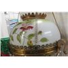 Image 11 : Late 18th Century Hanging Parlor Lamp with Hand-Painted Shade
