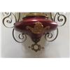 Image 14 : Late 18th Century Hanging Parlor Lamp with Hand-Painted Shade