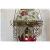Image 3 : Late 18th Century Hanging Parlor Lamp with Hand-Painted Shade