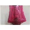 Image 4 : 1880s Cranberry Glass Teardrop Hall Lantern