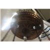 Image 8 : 1880s Cranberry Glass Teardrop Hall Lantern