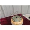 Image 10 : German Ceramic Wall Clock With Biscuit Jar, Covered Cheese Dish