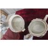 Image 11 : Staffordshire Apple Cookie Jar with Character Teapot Accessory