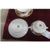 Image 7 : Six Royal Albert Old Country Roses Pattern Handled Soup Cups with Underplates
