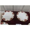 Image 2 : Seven Royal Albert Old Country Roses Pattern Dinner Plates, 9 1/2"