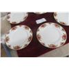 Image 3 : Seven Royal Albert Old Country Roses Pattern Dinner Plates, 9 1/2"