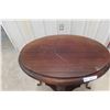 Image 2 : Wooden Accent Table With Lower Shelf – 30" x 28" x 18"
