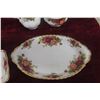Image 3 : Royal Albert Old Country Roses Pattern Cream and Sugar Set with Salt and Pepper, More