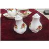 Image 5 : Royal Albert Old Country Roses Pattern Cream and Sugar Set with Salt and Pepper, More