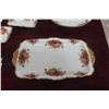 Image 2 : Royal Albert Old Country Roses Pattern Cream and Sugar Set with Seven Trays