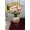 Image 2 : Pair of Vintage Hurricane Parlor Lamps