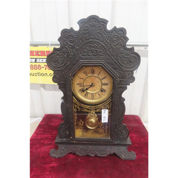 Waterbury Ginger Bread Wall Clock, 22" x 13"