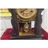 Image 4 : Waterbury Ginger Bread Wall Clock, 22" x 13"