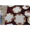 Image 4 : Royal Albert Old Country Roses Pattern Eleven-Piece Assortment of Plates and Dishes