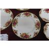 Image 5 : Royal Albert Old Country Roses Pattern Eleven-Piece Assortment of Plates and Dishes