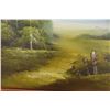 Image 4 : Framed Painting on Canvas, Artist Name Visible in Photo, 22" x 25"