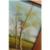 Image 5 : Framed Painting on Canvas, Artist Name Visible in Photo, 22" x 25"