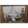 Image 2 : Framed Painting on Canvas - Frame is Flakey, 18" x 22"