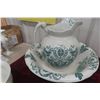 Image 3 : Kenilworth England Pitcher, Basin, Chamber Pot, and More