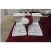 Image 13 : Porcelain Candle Holders and Vase and More