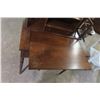 Image 4 : Walnut Writing Desk with Pull-Out Writing Surface, 41" x 30" x 18"