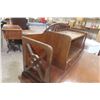 Image 6 : Walnut Writing Desk with Pull-Out Writing Surface, 41" x 30" x 18"