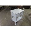 Image 2 : Painted 1 Drawer Nightstand, 27" x 15" x 20"