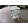 Image 6 : Painted 1 Drawer Nightstand, 27" x 15" x 20"