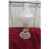 Image 1 : White Pulegoso Glass Vase, 17"