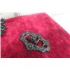 Image 4 : Coal Oil Lamp in Cast Wall-Mount Bracket with Old Cast Wall Sconce