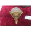 Image 5 : Coal Oil Lamp in Cast Wall-Mount Bracket with Old Cast Wall Sconce