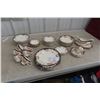 Image 1 : Myott, Son & Co. “Rosemary” Pattern English China – 65-Piece Set