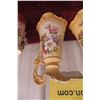 Image 112 : Porcelain Floral Two-Handled Urn, 12"