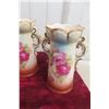 Image 115 : Porcelain Floral Two-Handled Urn, 12"