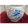 Image 4 : Porcelain Floral Two-Handled Urn, 12"