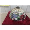 Image 2 : Stained Glass Lamp Shade, 18 1/2" Diameter