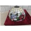 Image 3 : Stained Glass Lamp Shade, 18 1/2" Diameter