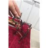 Image 8 : Locking Decanter Case with Key, No Bottle, and Two Wrought Iron Wine Bottle Holders