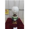 Image 1 : 19th Century Hurricane Parlor Coal Oil Lamp, Shade Not Original